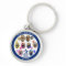 Holly's Half Dozen portrait keychain