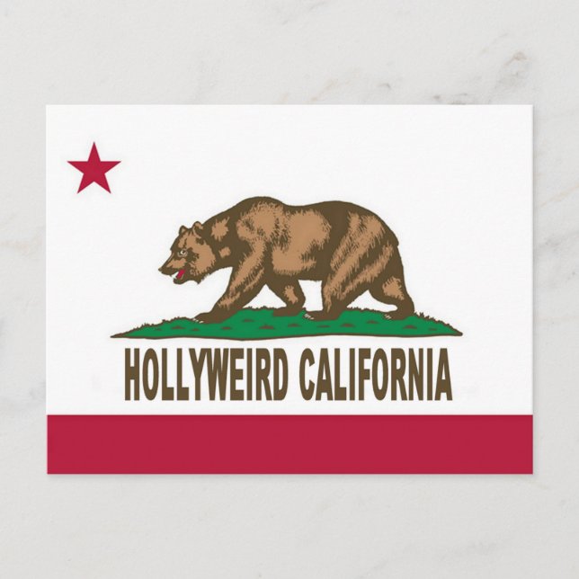Hollyweird Postcard (Front)