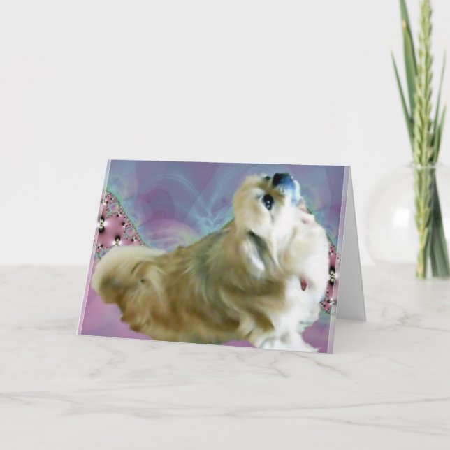 Hollywobble Greeting Card (Front)