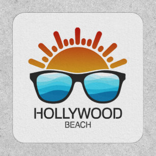 Hollywood Beach Florida Sunglasses Patch