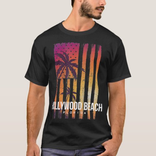 Hollywood Beach USA Florida  T_Shirt