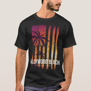 Hollywood Beach Usa Florida T-Shirt