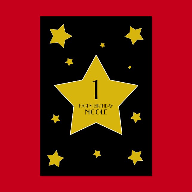 Hollywood Birthday Party Movie Stars Table Number (Creator Uploaded)