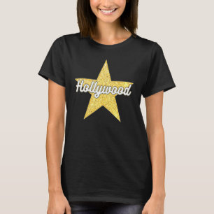 Hollywood Bold Script Walk Of Fame Star T-Shirt