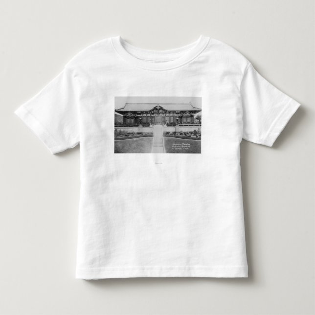 Hollywood, CA Japanese Mansion in Gardens Toddler T-shirt (Front)