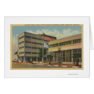 Hollywood, CAColumbia Square, KNX Broadcasting Cards