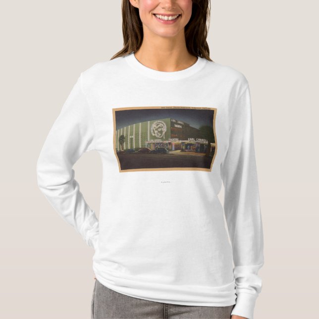 Hollywood, CAEarl Carroll Theatre & Restaurant T-Shirt (Front)