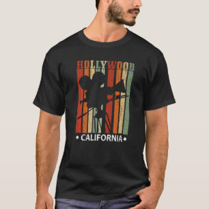 Hollywood Califonia American Usa Vacation Travel T T-Shirt