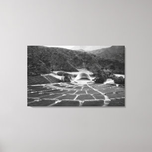 Hollywood, California Hollywood Bowl View Canvas Print