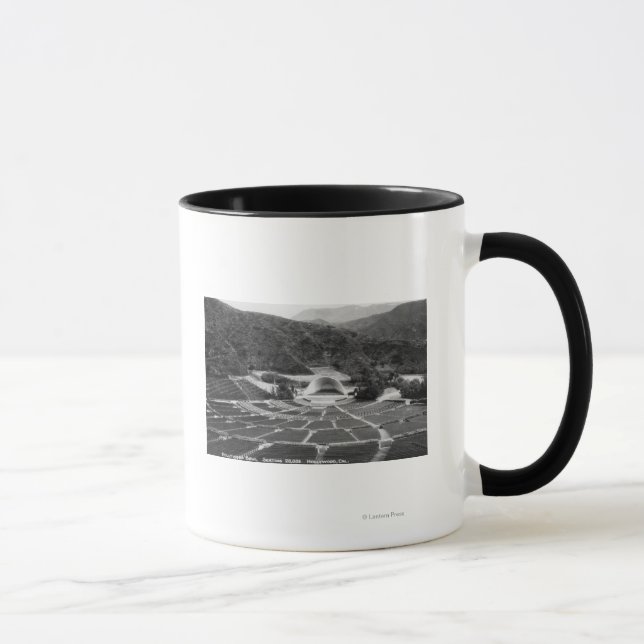 Hollywood, California Hollywood Bowl View Mug (Right)