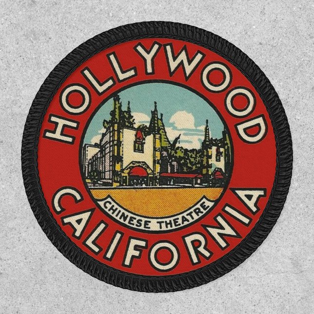 Hollywood, California Patch (Front)