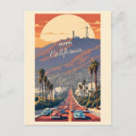 Hollywood California Postcard