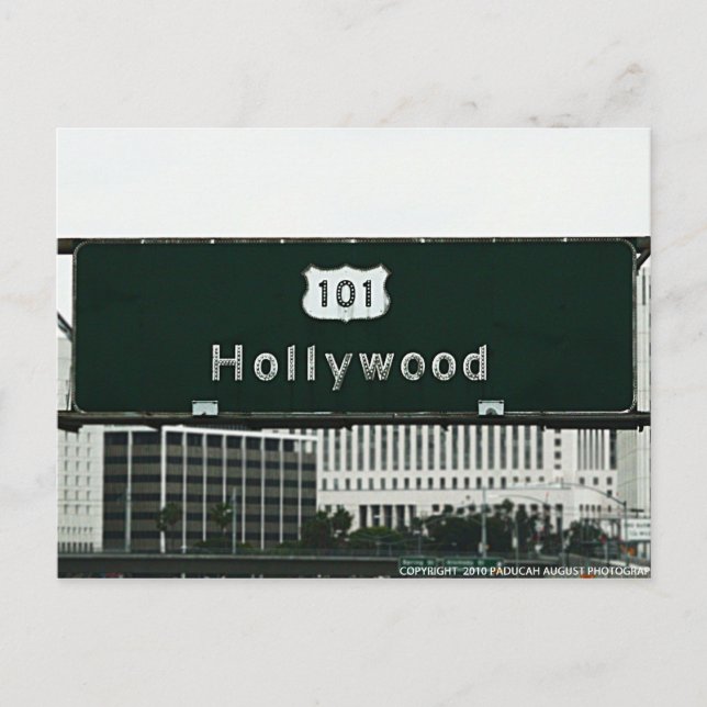 Hollywood, California Postcard (Front)
