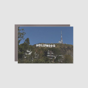 HOLLYWOOD CALIFORNIA USA LANDSCAPE CAR MAGNET