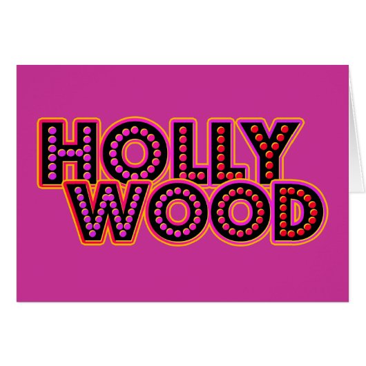 Hollywood Cards (Front Horizontal)