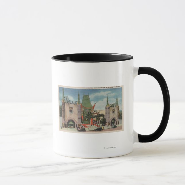 Hollywood, CAView of Grauman's Chinese Theatre Mug (Right)