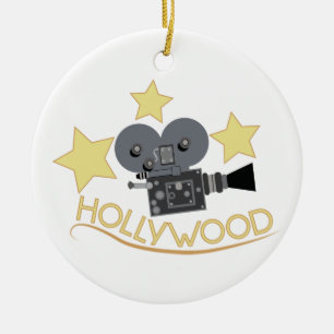 Hollywood Ceramic Ornament