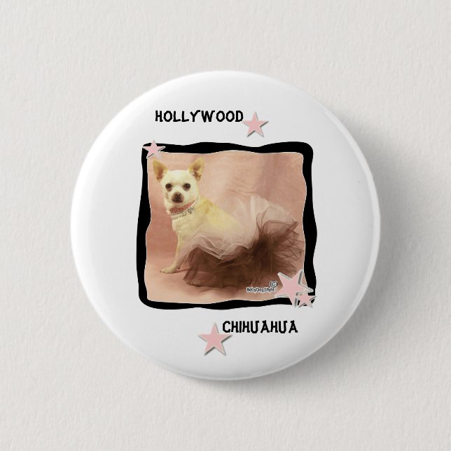 Hollywood Chihuahua Pin (Front)