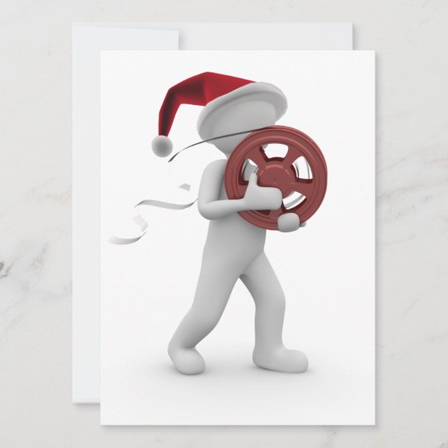 hollywood christmas holiday card (Front)