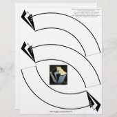 "Hollywood" Cupcake Wraps (Front/Back)