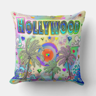 Hollywood Deep Dream Pillow