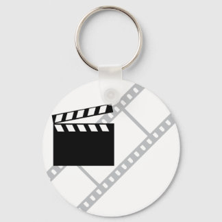hollywood film clapper keychain