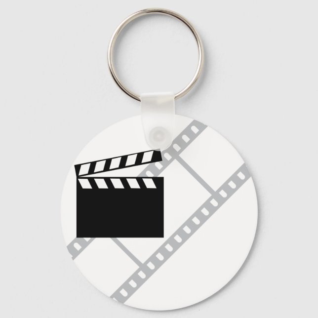 hollywood film clapper keychain (Front)