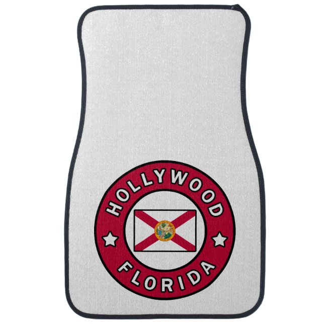 Hollywood Florida Car Floor Mat (Front)