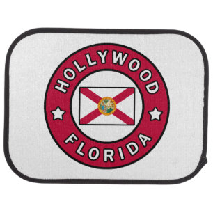 Hollywood Florida Car Floor Mat