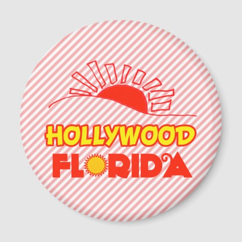 Hollywood Florida Magnet