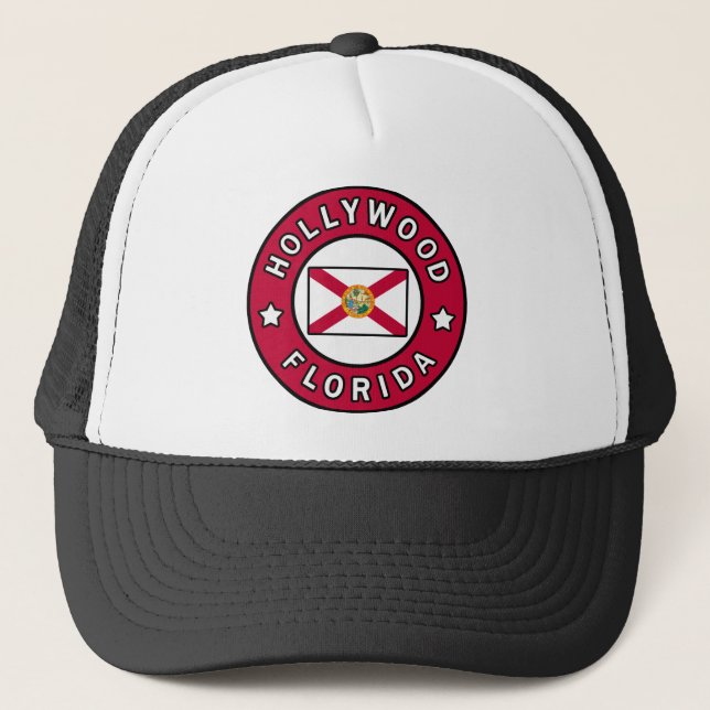 Hollywood Florida Trucker Hat (Front)