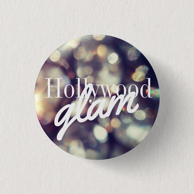 Hollywood Glam Button (Front)