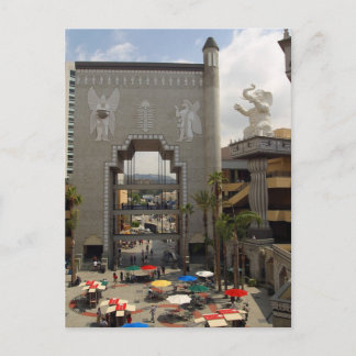Hollywood Highland Shopping Center In Los Angeles Postcard