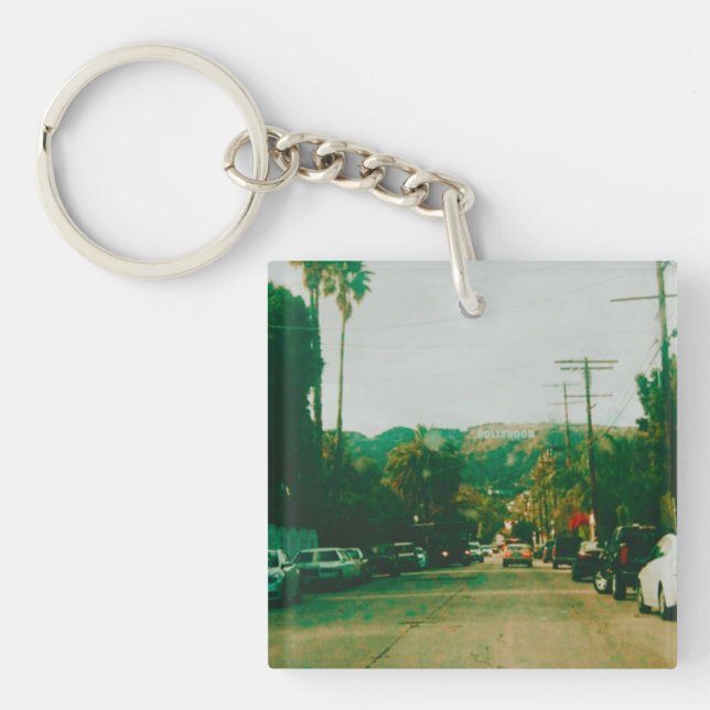 Hollywood Hills Keychain (Front)