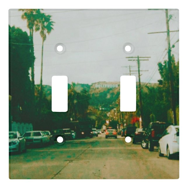 Hollywood Hills Light Switch Cover (Front)