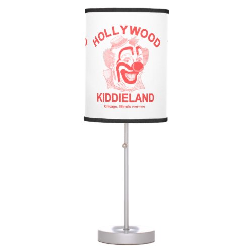 Hollywood Kiddieland Amusement Park Chicago IL Table Lamp