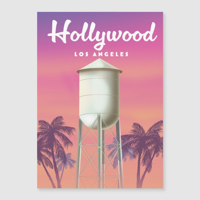 Hollywood Los Angeles Travel poster (Front)