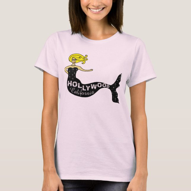 Hollywood Mermaid T-Shirt (Front)