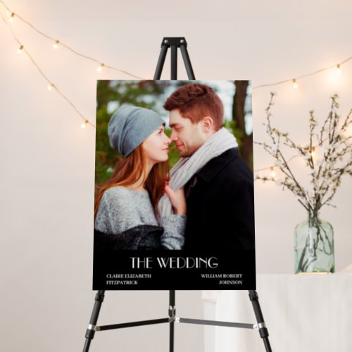 Hollywood Movie Poster Wedding Welcome Sign