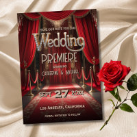Hollywood Movie Red Carpet Premiere Wedding