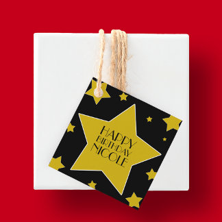 Hollywood Movie Themed Favor Tags