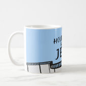 Hollywood needs Jesus in Blue Coffee Mug (Left)