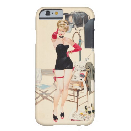 Hollywood Pin Up Art Barely There iPhone 6 Case