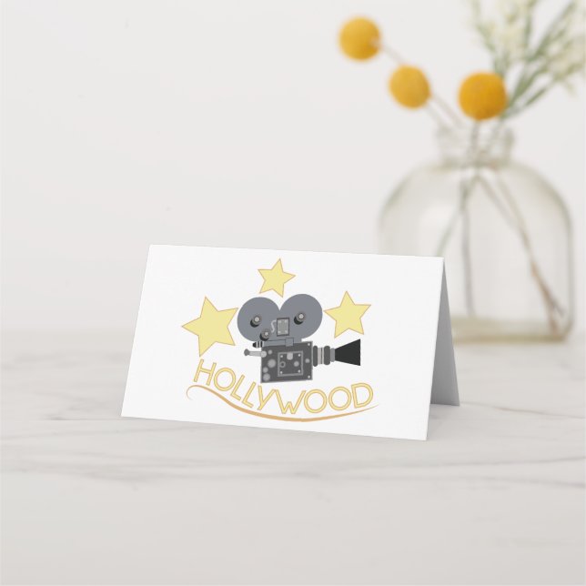 Hollywood Place Card (Front)