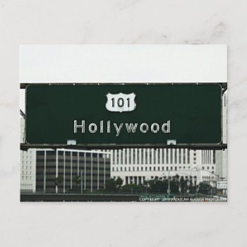 Hollywood Postcard by PaducahAugust at Zazzle