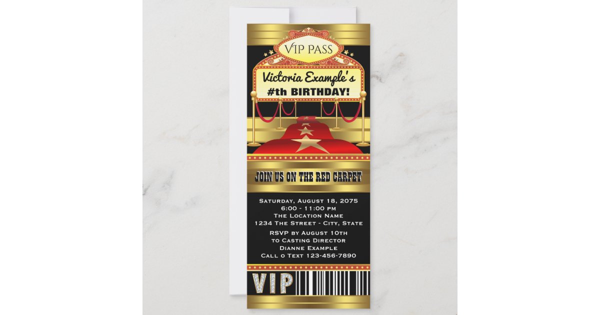 hollywood-red-carpet-ticket-party-invitations-zazzle