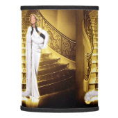 Hollywood Regency Silent Movie Diva Lamp Shade (Left)