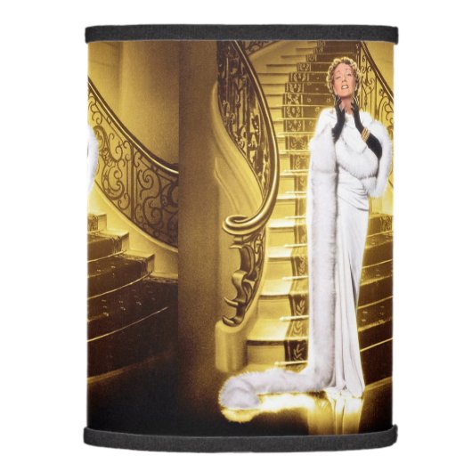 Hollywood Regency Silent Movie Diva Lamp Shade (Right)