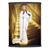 Hollywood Regency Silent Movie Diva Lamp Shade (Front)