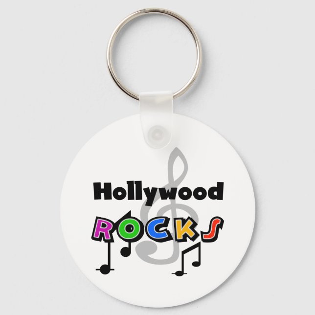 Hollywood Rocks Keychain (Front)